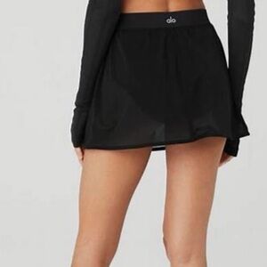ALO Yoga Black Mini Skirt